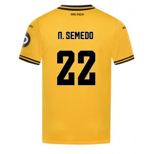 Fotbalové Dres Wolves Nelson Semedo #22 Domácí 2024-25 Krátký Rukáv